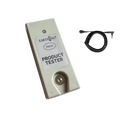 Earthing grounding product tester with oiled black cord.
