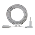 Coiled cable with earthing grounding product connector.