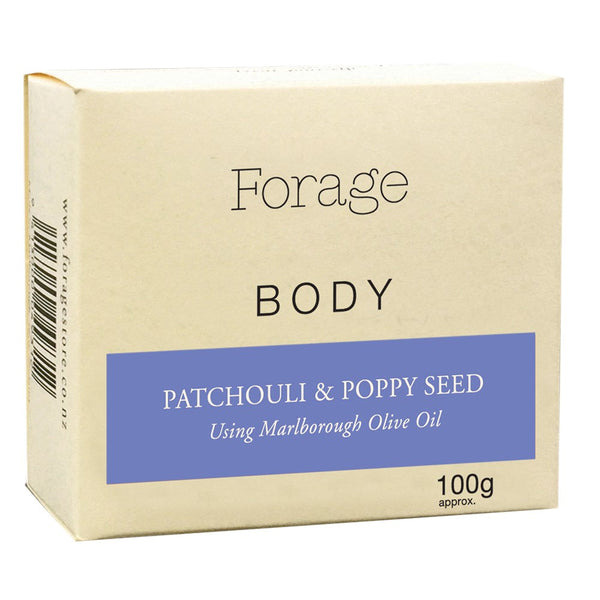 Forage Body Bar - Patchouli & Poppy Seed 100g Defaul