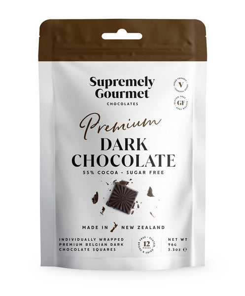 Premium Dark Chocolate Squares 12 Piece